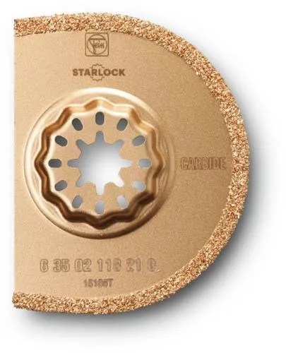 Fein 63502118230 Hartmetall Segmentsägeblatt 2.2mm 75mm 5St. - Multifunktionswerkzeuge: Ideal zum Austrennen von Fliesenfugen und Fräsen in Putz. Segmentierte Form ermöglicht präzises Arbeiten in Ecken und Kanten.