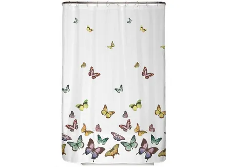 Arteneur Duschvorhang Breite 120 cm, Anti-Schimmel Beschichtet, Beschwerter Saum, Waschbar 40°C