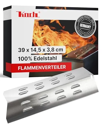 KOCH #74 Rostfreier Flammenverteiler 390 x 145mm