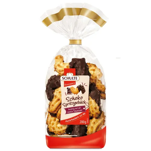GOURVITA DE Schulte Schoko-Spritzgebäck, 200g