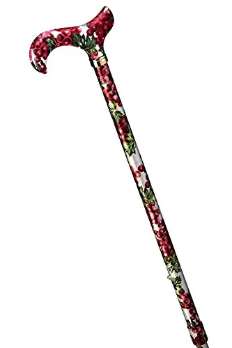 Classic Canes Gehstock/Spazierstock mit roten Trauben