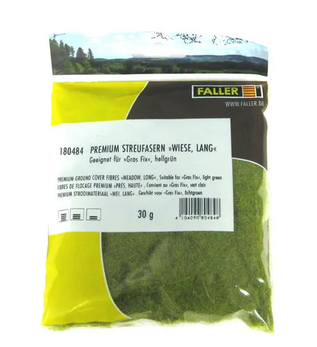 Faller 180484 PREMIUM Streufasern Wiese lang 30 g