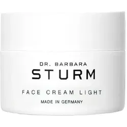 Dr. Barbara Sturm Face Cream Light 50 ml - Tagespflege mit leichter Textur für intensive Feuchtigkeit und einen strahlenden Teint. Ideal für normale bis ölige Haut und empfindliche Teenagerhaut, zieht schnell ein und schützt vor freien Radikalen.