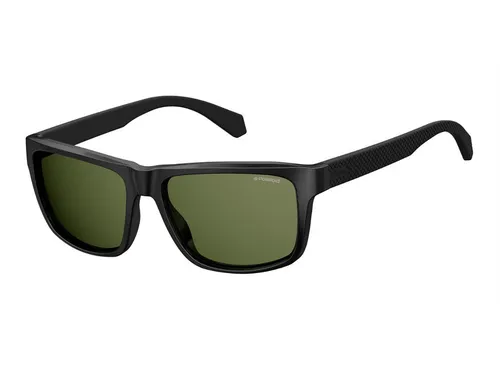 Polaroid Herren Pld 2058/S Sonnenbrille, Schwarz (Mtt Black), 55 EU - Sportbrille mit polarisierenden Gläsern für optimalen UV-Schutz, ideal für aktive Outdoor-Aktivitäten und stylisches Design.