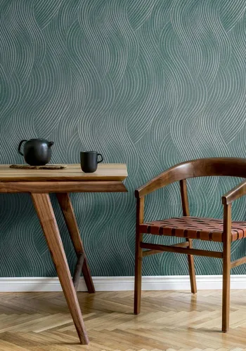 Marburg Vliestapete Tapete Wavy Stripes, geprägt, geometrisch, moderne Vliestapete für Wohnzimmer Schlafzimmer Küche