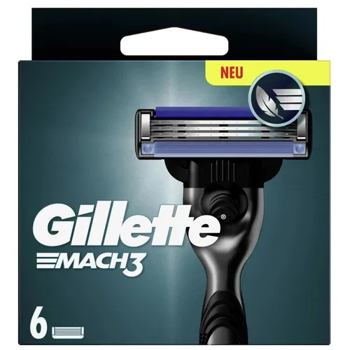 Gillette MACH3 Rasierklingen, 1x6 Stk., neu&ovp