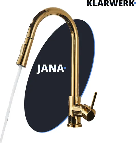 JANA Premium Küchenarmatur Gold glänzend