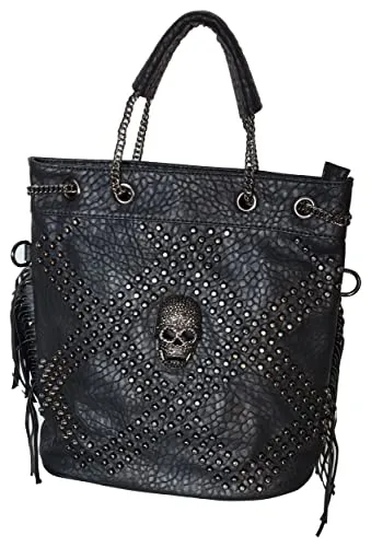 Produktbild Einkaufszauber Bucket Handtasche Skull Totenkopf 3D BV389