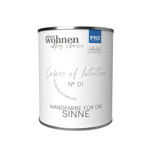PNZ - Die Manufaktur Wandfarbe COLORS OF INTUITION, reine Silikatfarbe, hochdeckend