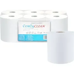 Handtuchrolle, Mittelgroße - 450 Blatt, 2 Lagig - Papiertücher, 450 Blatt pro Rolle, saugstark und hygienisch, ideal für Küchen, Bäder oder Werkstätten, endlose Abwicklung für weniger Wechsel.