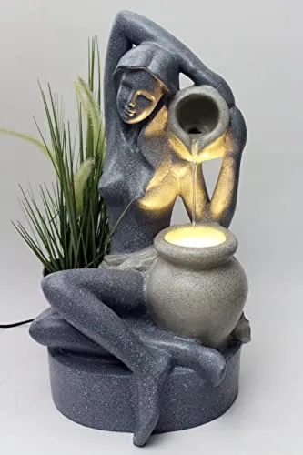 Gartenbrunnen BK861 mit LED Beleuchtung