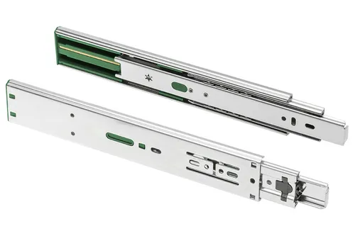 GTV 1 Paar Soft-Close Vollauszug Teleskopschiene Schubladenschiene 400mm