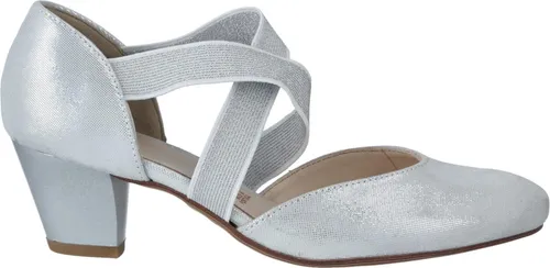 Damen-Pumps 12-33439 TOULOUSE WEISS Gr. 41 - Elegante Damen-Pumps mit Blockabsatz aus hochwertigem Synthetik und Leder, ideal für stilvolle Auftritte.