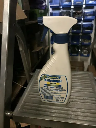 4x RAVENOL KALTREINIGER Citrus 0,5 LITER Sprühflasche SOMIT 2,75€/LITER!!!