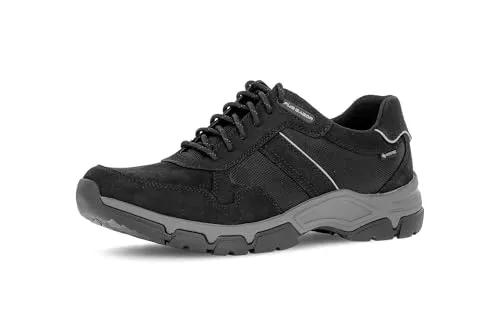 Pius Gabor Herren Sneaker Low - Klassische Schnürschuhe mit Gore-TEX - Herren-Sneaker mit wasserabweisendem Gore-TEX Futter, ideal für Business und Freizeit. Bequemes Wechselfußbett und flache Laufsohle für hohen Tragekomfort.