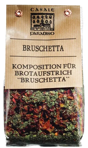 Casale Paradiso Gewürzzubereitung für Bruschetta Italien Gewürzmischung 100g