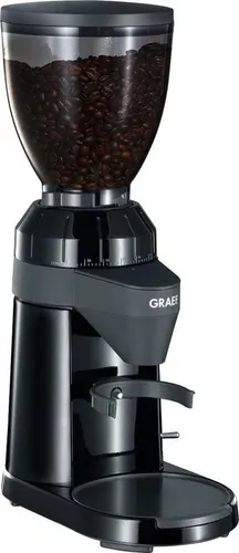 GRAEF Kaffeemühle CM802 - Massives Aluminiumgehäuse, aromaschonendes Kegelmahlwerk mit 40 Mahlgradeinstellungen für perfekten Kaffeegenuss