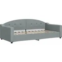 vidaXL Tagesbett Hellgrau 90x200 cm von vidaXL