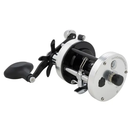 ABU GARCIA Ambassadeur 7000 C3 Round - Hochleistungs-Multirolle - Angelrollen für Süßwasserangeln, ideal für Hechtfischer; mit 9 kg max. Widerstand und 56 cm Schnureinzug pro Umdrehung.