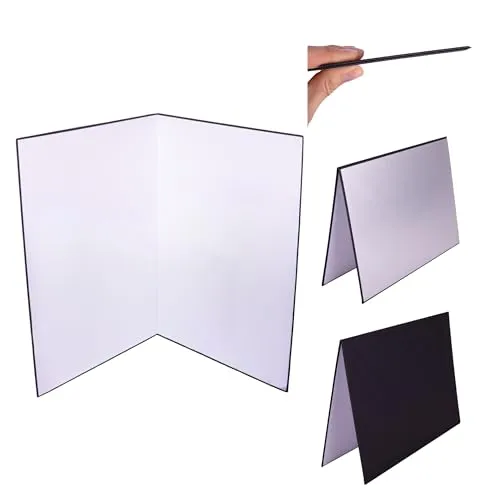 Lens-Aid Blitzlichtreflektoren V-Flat Reflektor zur optimalen Ausleuchtung, Größe A4 oder A3 42 cm