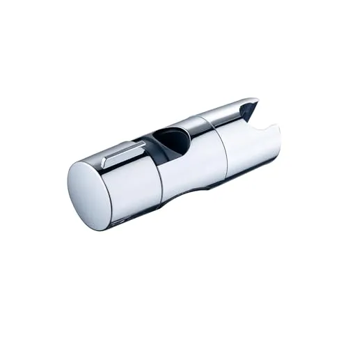 Verstellbare Duschkopfhalterung 19-25 mm, Duschkopfhalterung Ohne Bohren für Handbrause, Einstellbare Halterung für Duschstange, Duschkopf Halterung Chrom für Bad