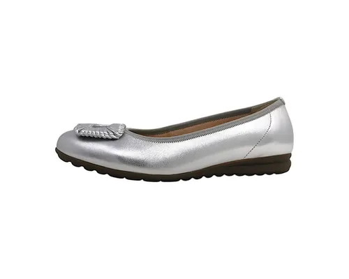 Gabor Comfort Ballerina silberfarben 40 EU in silber von Gabor