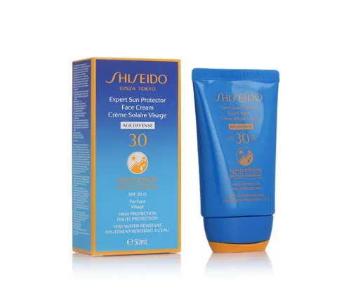 SHISEIDO Sonnenschutzcreme SPF 50 - Sonnencreme für optimalen UV-Schutz, leicht und wasserfest, ideal für den täglichen Gebrauch und schützt die Haut vor Sonnenalterung.