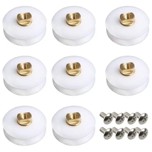 8PCS Laufrollen für Schiebetüren und Duschtüren