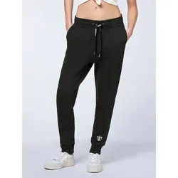 Chiemsee Sweathose in Schwarz - XL - Trainingsbekleidung mit Tunnelzugbund und Eingrifftaschen für optimalen Tragekomfort, ideal für Sport und Freizeit.