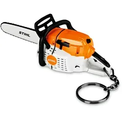 STIHL Schlüsselanhänger Motorsäge in orange von STIHL