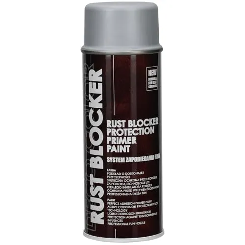 KOTARBAU® Sprühlack Rostschutz für Metall 400 ml Hellgrau RAL 7035 Lack Spray Zinkspray Rostschutzfarbe für Gartenzaun Tore Metallfarbe Sprühfarbe Spraydosen Farbspray Sprühdose DIY
