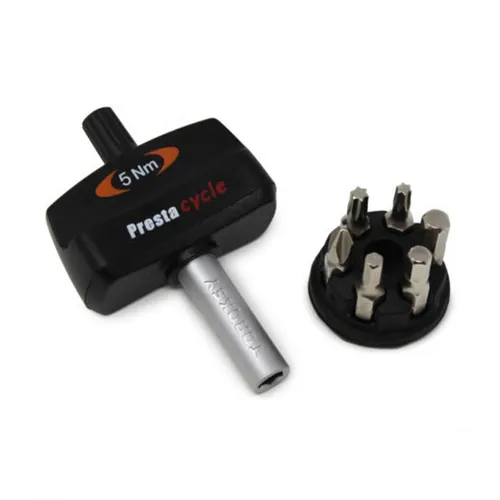 5Nm Drehmomentschlüssel Mini TorqKeys mit 6 Bits und Halter | voreingestellt ...