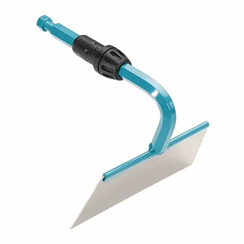 Gardena combisystem-Unkrauthacke: Ideales Gartenzubehör zum Entfernen von Unkraut dicht bepflanzter Beete, 14 cm Arbeitsbreite, passend zu allen cs-Stielen, korrosionsbeständig (3112-20)