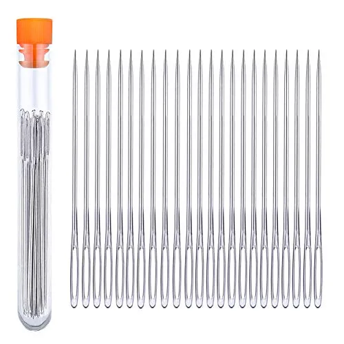Stücke Nähen Nadeln Set, 6cm Große Augen Nadeln, Hand Nähen Nadeln Set für Hand Nähen Handwerk 23