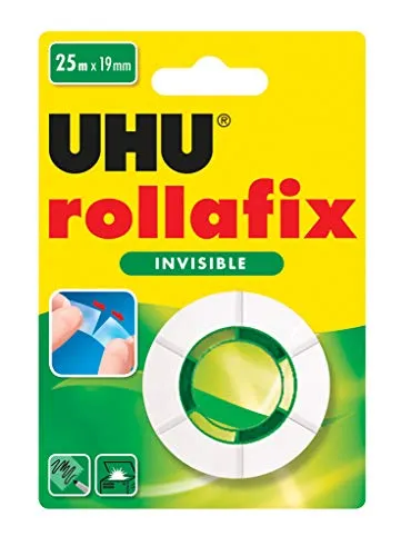 UHU rollafix invisible Nachfüllrolle, Infokarte