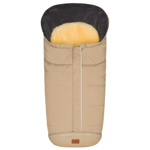 Fillikid Nanga Lammfell-Winterfußsack für Kinderwagen und Buggy