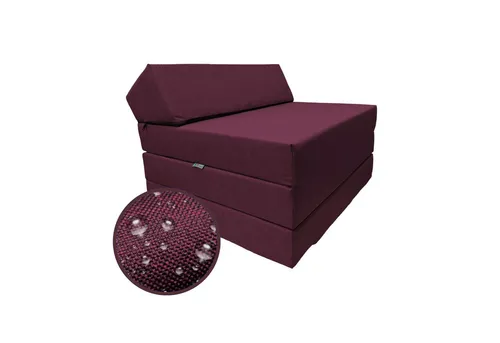 Klappmatratze FORTISLINE - Wasserfest & Vielseitig - Matratzen für drinnen & draußen, wasserfester Bezug und ideal für Camping oder als Gästebett – Komfort und praktische Faltbarkeit in einem!