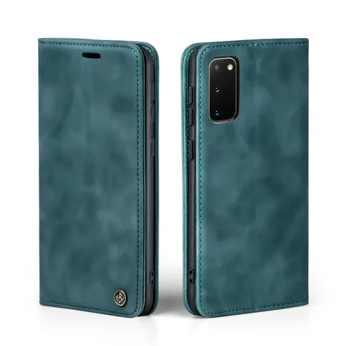 Handy Hülle für Samsung Galaxy S20+ Klapp Magnet Smartphone Cover Case Petrol