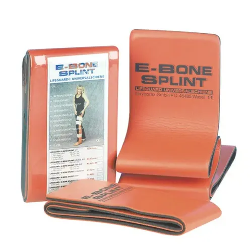 DocMed Erste-Hilfe-Set Splint Schiene E-Bone, (Mehrfach verwendbar, 1 St), Universell zuschneidbar, 14 % mehr Materialvolumen
