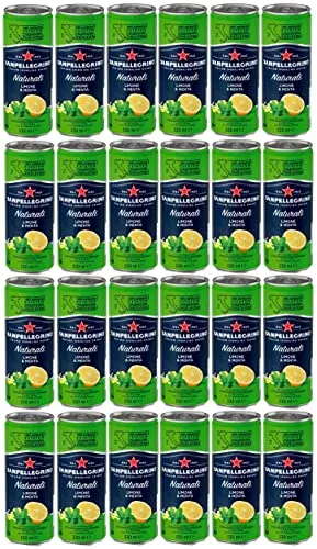 Dosen a 0,33l San Pellegrino Naturelli Limone e Menta inkl. 6€ EINWEG Pfand 24
