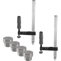 STAHLWERK Schweißtisch-Zubehör-Basic-Set - Schraubstöcke, Schraubzwingen & Spannvorrichtungen mit 7-Jahre-Garantie, hochwertige Spann- und Fixierhilfen für maximale Stabilität beim Schweißen.