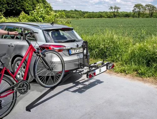 Auffahrschiene für Fahrradträger – Leichte Laderampe für Fahrräder