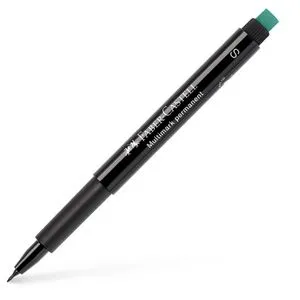 Faber-Castell Multimark 152399 permanent S schwarz in schwarz von Faber-Castell