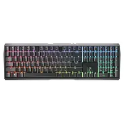 MX 3.0S WIRELESS - Mechanische RGB-Tastatur in Schwarz - Erleben Sie präzises Tippen mit der MX 3.0S Wireless. Diese kompakte, mechanische Tastatur bietet Bluetooth-Konnektivität und individuelle RGB-Hintergrundbeleuchtung für ein einzigartiges Nutzererlebnis.