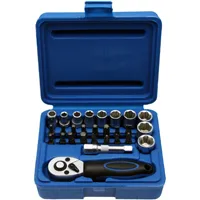 Kleine Steckschlüsselsatz MINI Knarrenkasten Nusskasten Bit 1/4