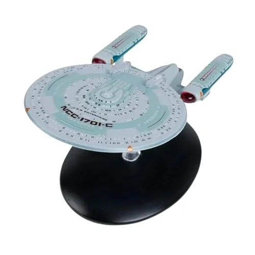 Hero Collector | Star Trek The Official Starships Collection | Eaglemoss Model Ship Box U.S.S. Enterprise NCC-1701-C