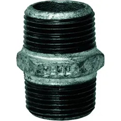 gebofittings Temperguss Gewindefittings 280 - Doppelnippel 1, verzinkt
