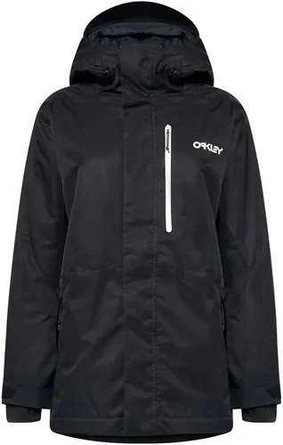 Oakley Wmns TNP TBT Insulated Jacket blackout (02E) L - Outdoor Freizeitjacken für Damen, ideal für winterliche Bedingungen mit hervorragender Wasserbeständigkeit und 60 g Isolierung für zusätzliche Wärme.