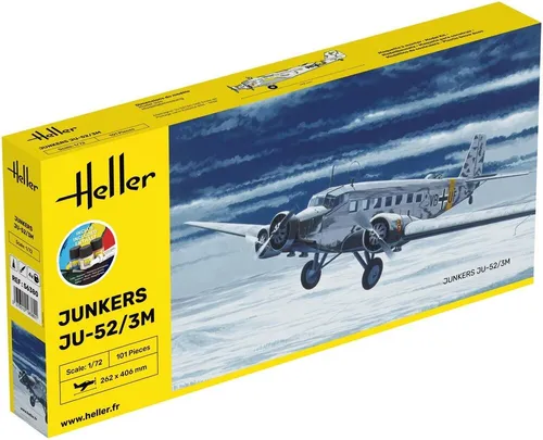 Heller 1:72 56380 STARTER KIT Ju-52/3m - NEU