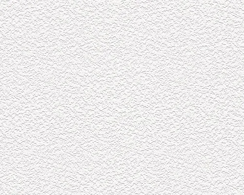 A.S. Création Stukturprofiltapete Tapete Strukturtapete 10,05 m x 0,53 m weiß Made in Germany 336220 3362-20